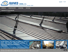 Tablet Screenshot of guivesgirona.com
